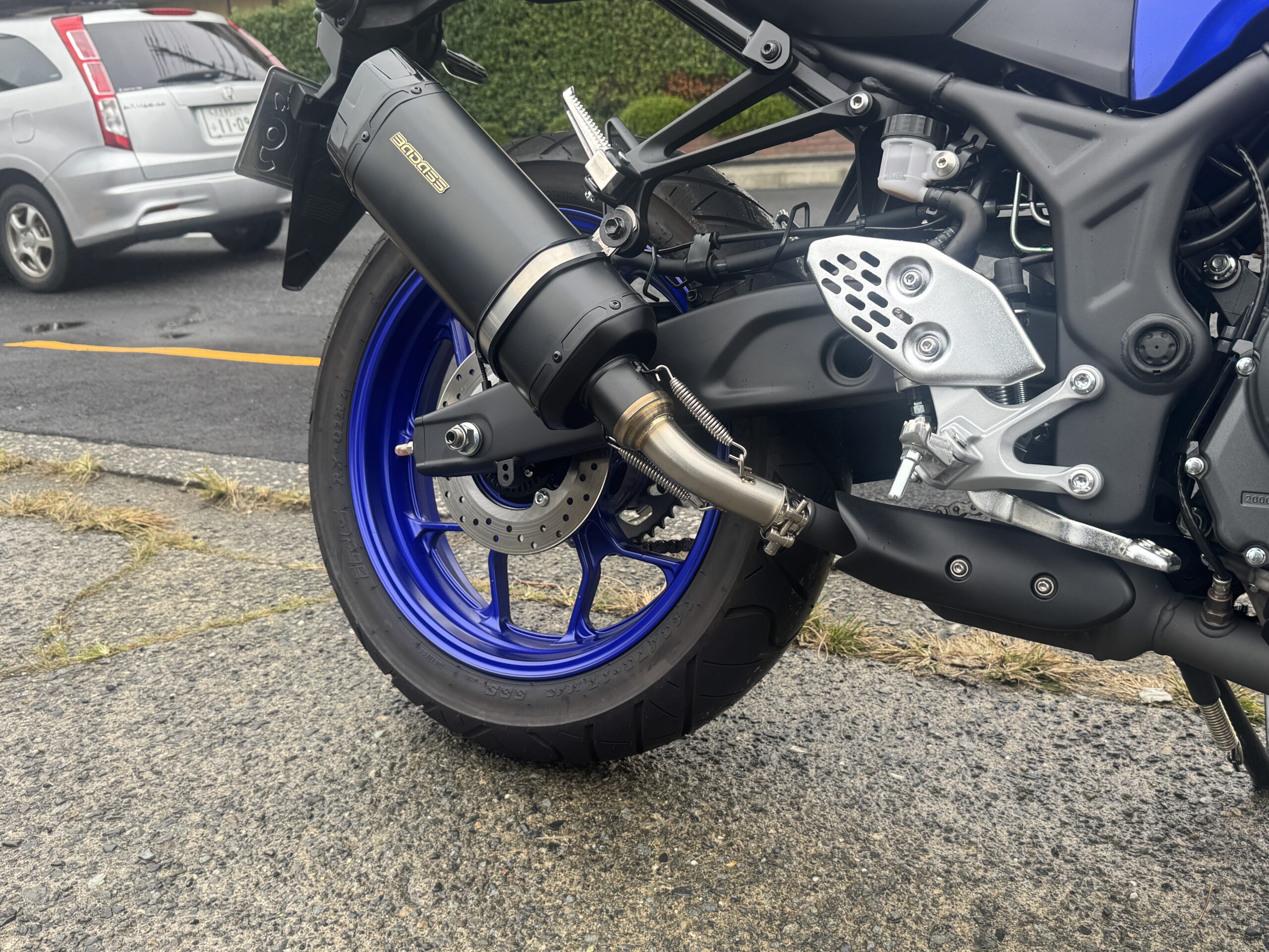 YAMAHA MT-25(Touring)/YZF-R25専用Type S スリップオン - BADASS